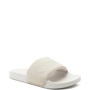 Calvin Klein Klapki POOL SLIDE TXT - Klapki i japonki męskie - miniaturka - grafika 1
