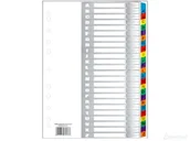 Segregatory - TIERRA Przekładki kart. laminowane Tres A4 A-Z kolorowe PLAN4-A-Z - miniaturka - grafika 1