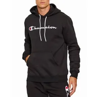 Bluzy sportowe męskie - Bluza na co dzień męska CHAMPION ciepła z kapturem - miniaturka - grafika 1