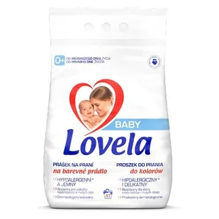 Lovela Baby proszek koloru hipoalergiczny 4,1kg - Środki do prania - miniaturka - grafika 1