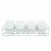 Akcesoria i części AGD - Maestro ZESTAW 4 POJEMNIKÓW NA PRZYPRAWY MAESTRO MR-20033-04CS MR-20033-04CS - miniaturka - grafika 1