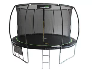 Trampolina Lean Sport Max 16Ft Czarno-Zielona - Trampoliny - miniaturka - grafika 1