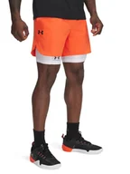 Spodenki męskie - Under Armour Szorty sportowe "Vanish Elite" w kolorze pomarańczowym - miniaturka - grafika 1