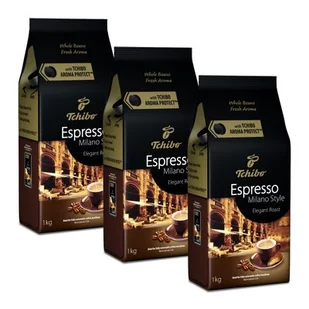 Kawa ziarnista TCHIBO Espresso Milano Style Arabica 3 x 1 kg - Kawa - miniaturka - grafika 1