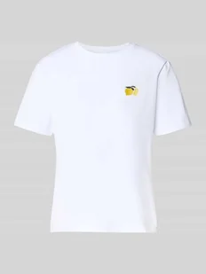 T-shirt z nadrukowanym motywem model ‘NORA’ - Koszulki i topy damskie - miniaturka - grafika 1