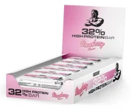 Batoniki - Weider - 32% High Protein Bar, Baton Proteinowy, Strawberry, 12 Batonów x 60g - miniaturka - grafika 1