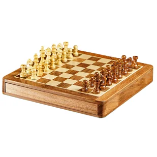 Szachy Magnetyczne Italfama Staunton - Kompaktowy zestaw podróżny - Gry planszowe Szachy Magnetyczne Italfama Staunton - Kompaktowy zestaw podróżny - Gry planszowe - miniaturka - grafika 1