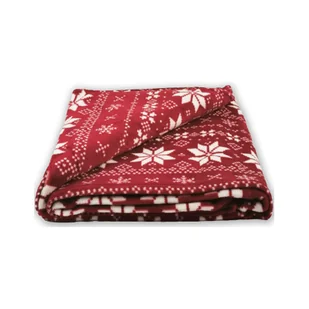 Koc NORDICO 150 x 200 cm wz. 01 czerwony - Koce - miniaturka - grafika 1