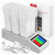 Akcesoria do drona - Ładowarka, hub StartRC do akumulatorów drona DJI Mini 4 Pro/ 3 Pro/ 3 - miniaturka - grafika 1