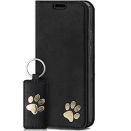 Etui i futerały do telefonów - SURAZO Inteligentne magnetyczne etui na telefon komórkowy Samsung Galaxy S20 FE 4G i 5G – wysokiej jakości etui z prawdziwej skóry z motywem łapy – etui z klapką z [przegródką na karty, ochrona RFID] - miniaturka - grafika 1