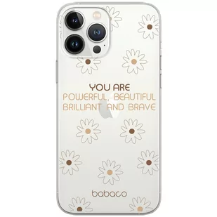 Etui Babaco dedykowane do Xiaomi REDMI NOTE 10/ 10S, wzór: Positive vibes 003 Etui częściowo przeźroczyste, oryginalne i oficjalnie licencjonowane - Etui i futerały do telefonów - miniaturka - grafika 1