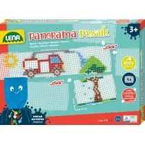 Mozaika panorama XL kolorowa 400 elementów Lena - Zabawki kreatywne - miniaturka - grafika 1