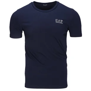 Emporio Armani T-Shirt Koszulka Męska Granatowa 8Npt51 Pjm9Z M - Koszulki męskie - miniaturka - grafika 1
