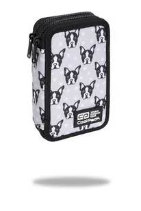 CoolPack Piórnik Podwójny Z Wyposażeneim Jumper 2 French Bulldogs - Piórniki - miniaturka - grafika 1