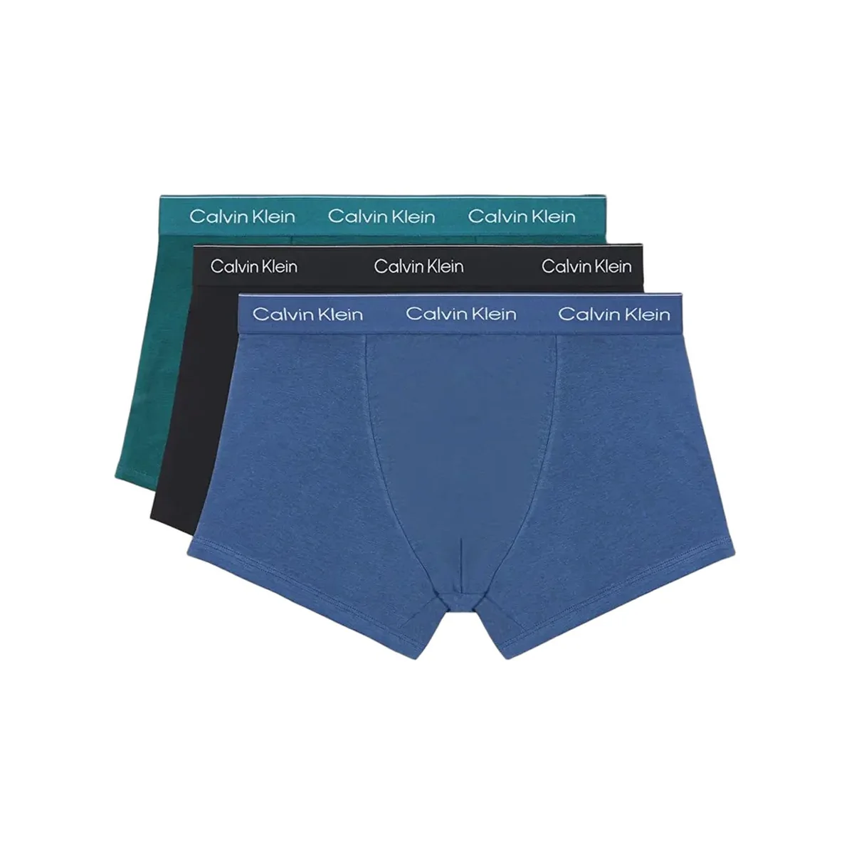 Majtki Calvin Klein CK RELAXED FIT TRUNK 3PK Icon Cotton XXL Męskie