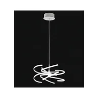 Lampy sufitowe - Perenz 6396 B 70W Biała metalowa lampa wisząca LED 4000k - miniaturka - grafika 1