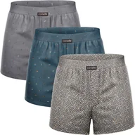 Majtki męskie - 3X Bokserki męskie klasyczne luźne Comfort Cornette - miniaturka - grafika 1
