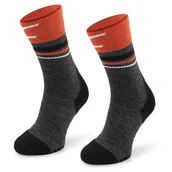 Skarpetki męskie - Comodo TRE28 Skarpety termoaktywne 43-46 oddychające 50% merino + Polycolon, antybakteryjne, szaro-pomarańczowe, na lato. dla niego - miniaturka - grafika 1