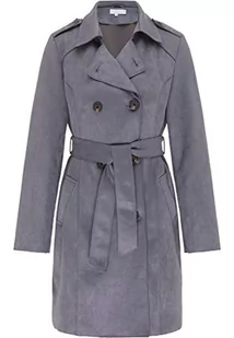 usha BLUE LABEL Płaszcz damski 29211090, szary, niebieski, L - Płaszcze damskie - miniaturka - grafika 1