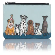 Portfele - Skórzana bilonówka damska Imprezowe Psy Yoshi Y1321 - miniaturka - grafika 1