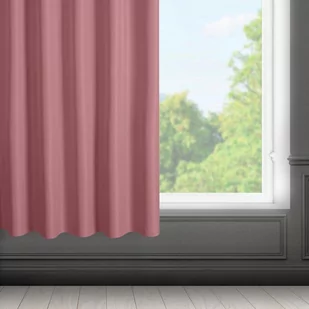 Eurofirany Zasłona Rita na taśmie 140x175 Ciemnoróżowa ex-zas-rita-c.róż-140x175-t - Zasłony - miniaturka - grafika 1