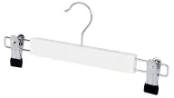Wieszaki do szafy - Biały stylowy wieszak na spódnicę T8-K90 - miniaturka - grafika 1