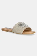 Klapki i japonki damskie - Steve Madden klapki Zila Slides damskie kolor beżowy SM11003694 - miniaturka - grafika 1
