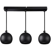 Lampy sufitowe - Lampa wisząca KANLUX Galoba C 3xGU10 B Czarny - miniaturka - grafika 1