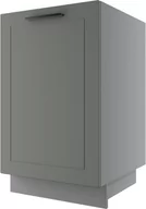 Meble kuchenne - Bergamo Szafka Dolna D1D/50 Szary Mat - miniaturka - grafika 1