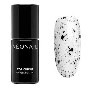 NEONAIL UV Gel Polish Top Crush Black Gloss - Lakiery hybrydowe NEONAIL UV Gel Polish Top Crush Black Gloss - Lakiery hybrydowe - miniaturka - grafika 1