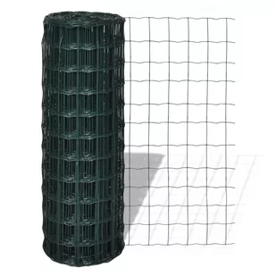 vidaXL Siatka euro Płot 25 x 1,2 m (76 63 mm) - Ogrodzenia - miniaturka - grafika 3