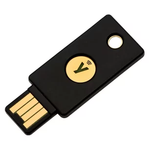 Klucz zabezpieczający Yubico YubiKey5 czarny Nfc - Pozostałe akcesoria sieciowe - miniaturka - grafika 1