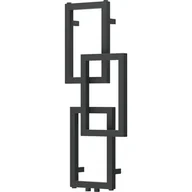 Grzejniki łazienkowe - Mexen Grid grzejnik łazienkowy dekoracyjny 870 x 360 mm, 209 W, antracyt - W215-0870-360-00-66 - miniaturka - grafika 1