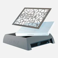 Pozostałe urządzenia kosmetyczne - Shemax Pochłaniacz Pyłu Do Manicure X-PRO Szary - miniaturka - grafika 1