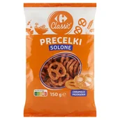 Paluszki - Carrefour Classic Precelki solone 150 g - miniaturka - grafika 1