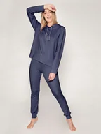 Piżamy damskie - Piżama damska z długimi spodniami i długim rękawem Admas 55824 M Niebieski (8433623535307). Piżamy damskie - miniaturka - grafika 1