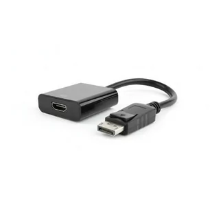 Cablexpert DisplayPort to HDMI adapter cable Black AB-DPM-HDMIF-002 - Adaptery i przejściówki - miniaturka - grafika 1