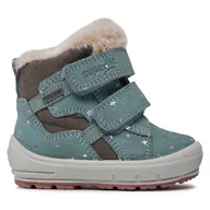 Buty dla dziewczynek - Śniegowce Superfit GORE-TEX 1-006316-7500 M Light-Green/Grey - miniaturka - grafika 1