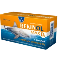Przeziębienie i grypa - Rekinol Max D3 x 60 kaps - miniaturka - grafika 1