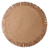 Obrusy i serwetki - Podkładka JOSE średnica 38 cm beżowy - miniaturka - grafika 1