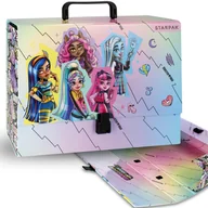 Teczki i skoroszyty - Monster High teczka z rączką, teczka dla dzieci, sztywna A4 9,5 cm - miniaturka - grafika 1
