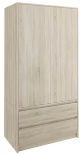 Szafa Garderoba 90Cm 2Drzwi 2Szuflady B-9Tip Sonoma - Szafy Szafa Garderoba 90Cm 2Drzwi 2Szuflady B-9Tip Sonoma - Szafy - miniaturka - grafika 1