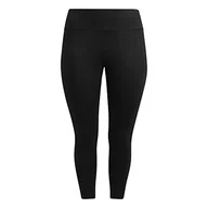 Legginsy - adidas Damskie legginsy Studio 7/8 T PS, czarne, 4X - miniaturka - grafika 1