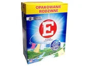 Środki do prania - Proszek E do białych i jasnych tkanin 4,5kg 75prań - miniaturka - grafika 1