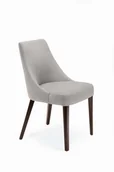Krzesła - Caro 2 krzesło tapicerowane tkanina do wyboru nogi orzech - miniaturka - grafika 1