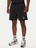 Spodnie sportowe męskie - Reebok Szorty sportowe Certified Strength+Short IC1611 Czarny Regular Fit - miniaturka - grafika 1