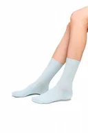 Skarpetki damskie - Steven 062-005 Błękitne skarpetki damskie - miniaturka - grafika 1