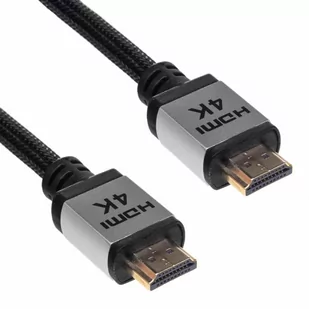 Akyga Kabel HDMI HDMI 10m Czarno-srebrny AK-HD-100P - Kable - miniaturka - grafika 2