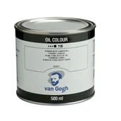 Farby i media malarskie - Talens Talens Van Gogh farba olejna 500ml 118 Tit White L 2181183 - miniaturka - grafika 1