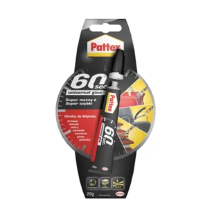 Pattex 60 sekund uniwersalny klej błyskawiczny 20g - Kleje i inne preparaty budowlane - miniaturka - grafika 2